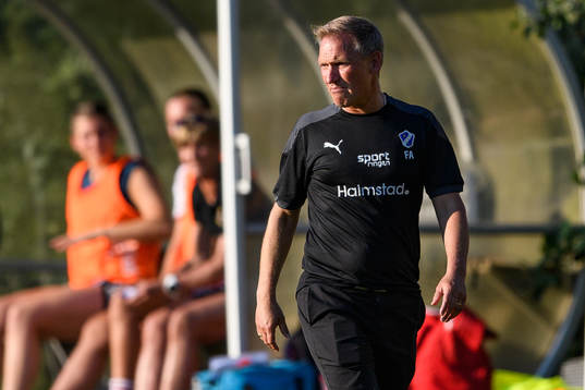 Halmstads tränare Fredrik Andersson