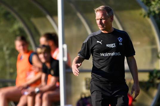 Halmstads tränare Fredrik Andersson