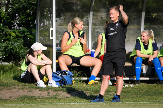Halmstads tränare Fredrik Andersson