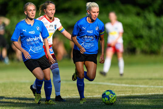 Halmstads Nellie Andersson och Emma Nielsen