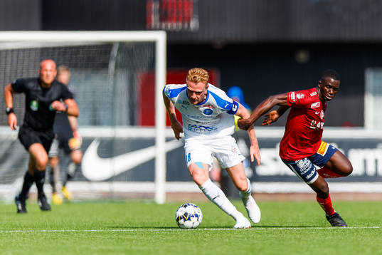 Akropolis Nicklas Maripuu och Örgrytes Bubacarr Jobe