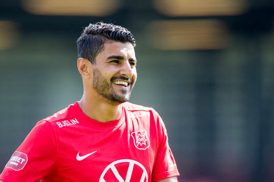 Örgrytes Ailton Almeida ser glad ut