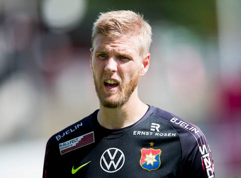 Örgrytes målvakt Fredrik Andersson