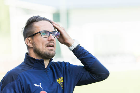 Umeås tränare Robert Bergström