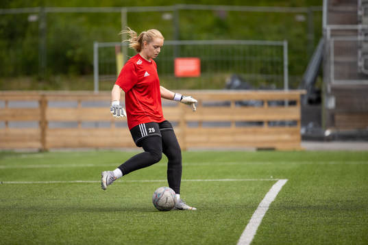 Umeås målvakt Clara Karlsson