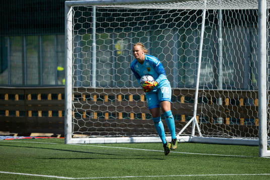 Umeås målvakt Agnes Granberg