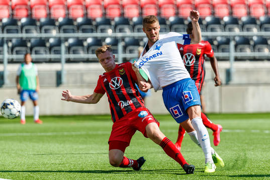 Östersunds Eirik Haugan och IFK Norrköpings Christoffer