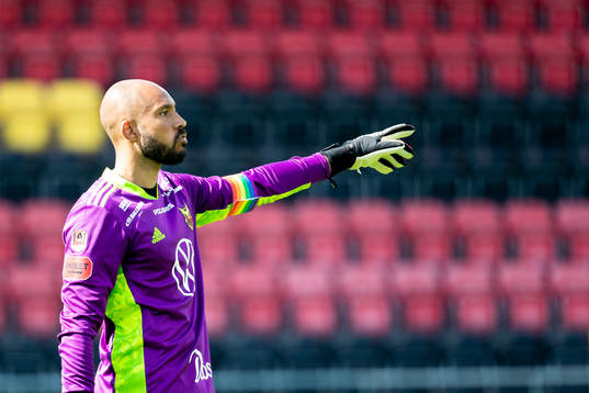 Östersunds målvakt Aly Keita