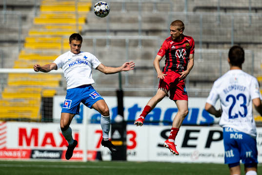 IFK Norrköpings Rasmus Stensbæk Lauritsen och Östersunds