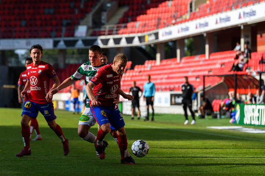 Östers Stefan Karlsson och Västerås Filip Almström