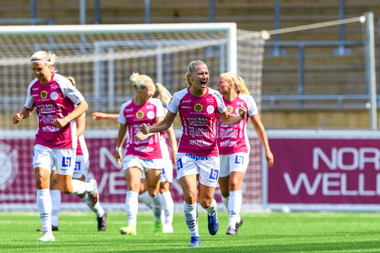 Uppsalas Sara Olai jublar