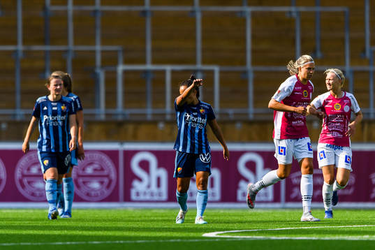 Djurgårdens Malin Diaz deppar