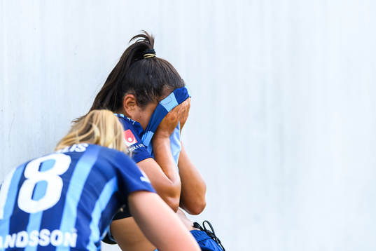 Djurgårdens Malin Diaz deppar