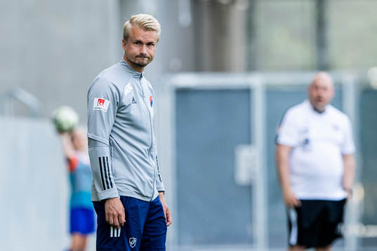 Djurgårdens tränare Pierre Fondin deppar