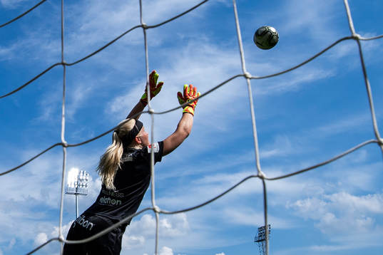Uppsalas målvakt Emma Holmgren
