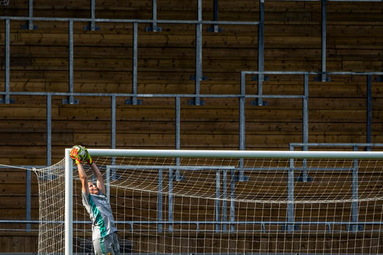 Djurgårdens målvakt Kathrine Østergaard Larsen