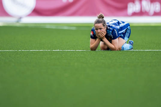 Djurgårdens Julia Walentowicz deppar