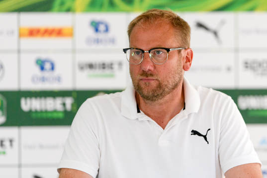 Halmstads tränare Magnus Haglund