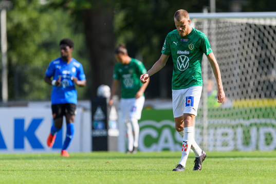 Jönköpings Elias Gustafson deppar