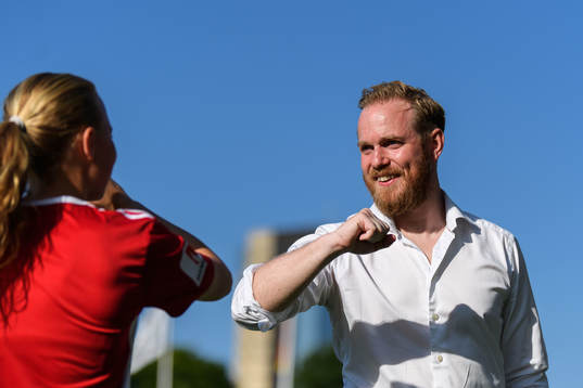 Rosengårds tränare Jonas Eidevall