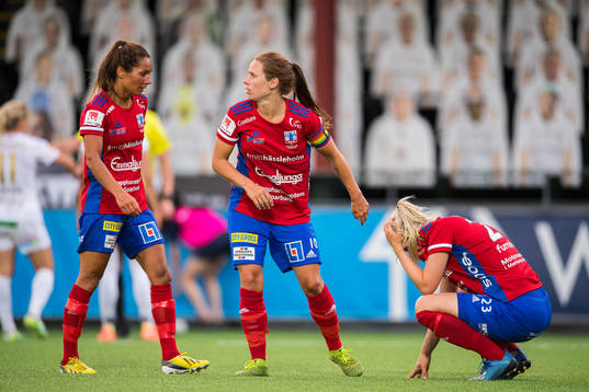 Vittsjös Lisa Klinga, Johanna Andersson och Kajsa Lind