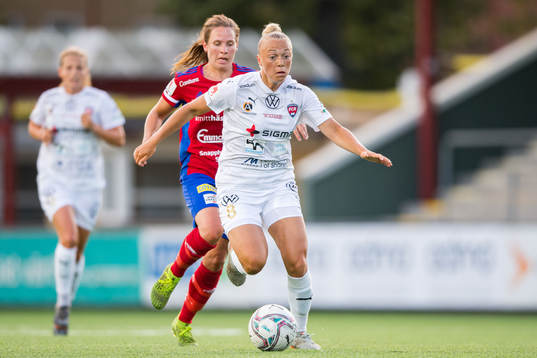 Rosengårds Hanna Bennison och Vittsjös Johanna Andersson