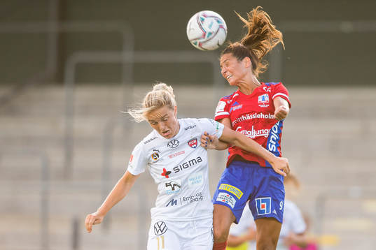 Rosengårds Mimmi Larsson och Vittsjös Lisa Klinga