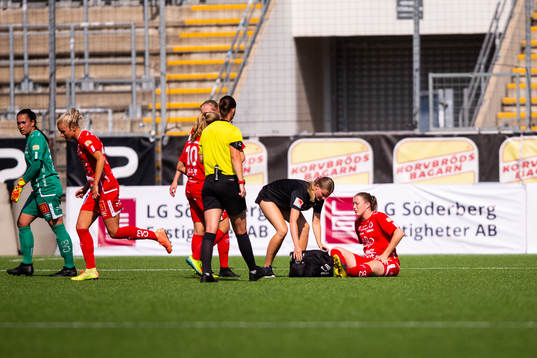 Örebros Maja Regnås med skada