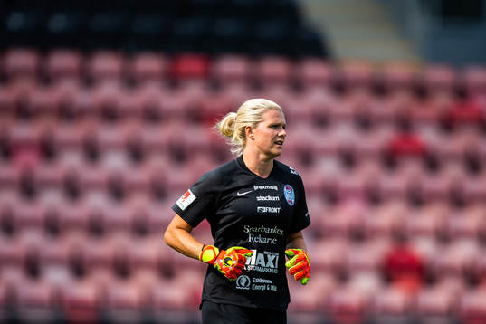 Eskilstunas målvakt Emelie Lundberg