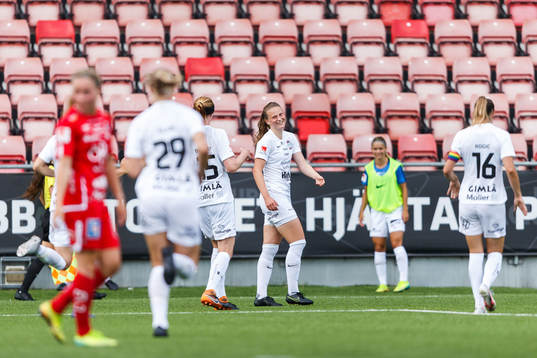 Eskilstunas spelare jublar