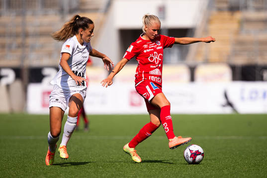 Eskilstunas Anna Oscarsson och Örebros Nellie Lilja