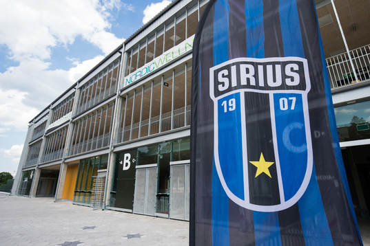 Sirius emblem framför Studenternas