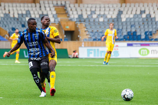 Sirius Nahom Girmai Netabay och IFK Göteborgs Alhassan