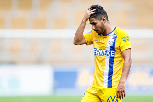IFK Göteborgs Hosam Aiesh deppar