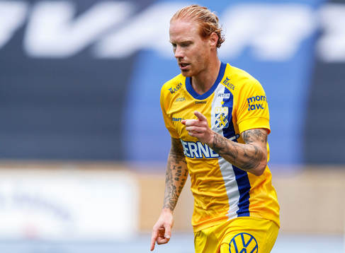 IFK Göteborgs Alexander Farnerud jublar