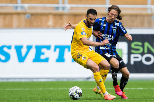 IFK Göteborgs André Calisir och Sirius Axel Björnström