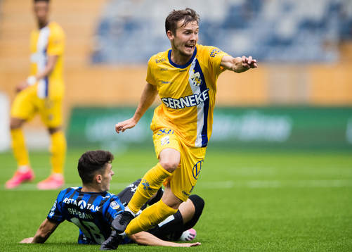 Sirius Laurent Shabani och IFK Göteborgs Patrik Karlsson