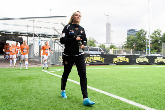Kristianstads tränare Elisabet Gunnarsdóttir
