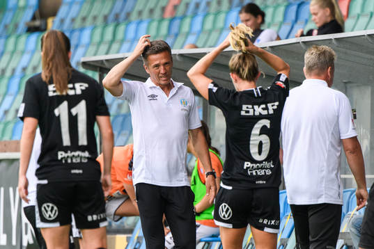 Göteborgs tränare Mats Gren