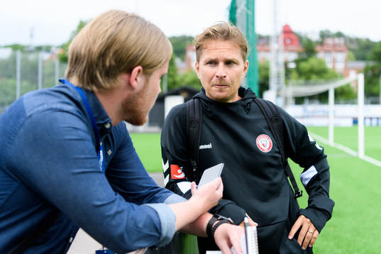 Kristianstads assisterande tränare Björn Sigurbjörnsson