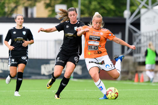 Göteborgs Pauline Hammarlund och Therese Åsland