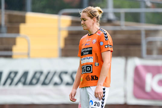 Kristianstads Mia Carlsson deppar