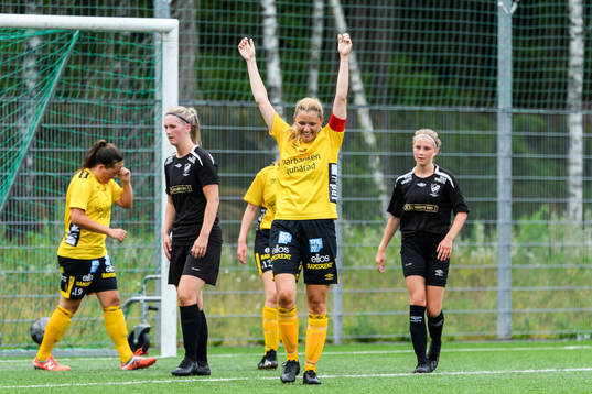 Elfsborgs Gabriella Uddh jublar
