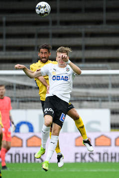 Örebros Jake Larsson och Elfsborgs Frederik Holst