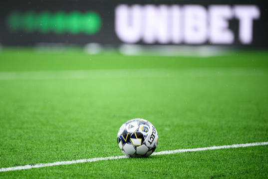 Matchboll på konstgräset