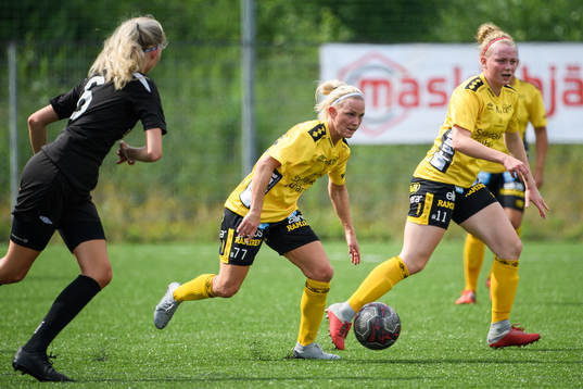 Elfsborgs Sara Jardving och Leann Nyström