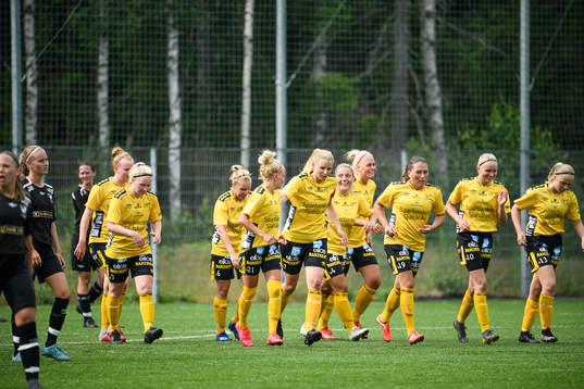 Elfsborgs spelare jublar