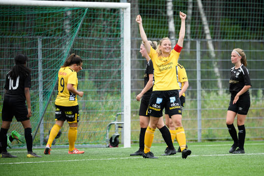 Elfsborgs Gabriella Uddh jublar
