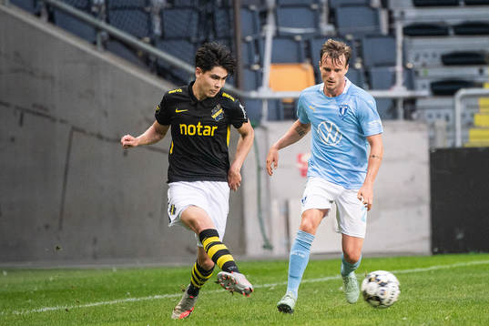 s Eric Kahl och Malmö FFs Eric Larsson