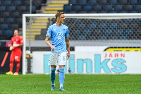 Malmö FFs Sören Rieks deppar